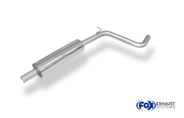 Fox Vorschalldämpfer für VW Polo AW1