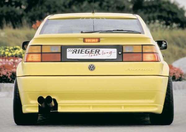Rieger Heckansatz kurzes Teil links für VW Corrado (53I) ABS schwarz matt (Lackierung erforderlich) K 00020036