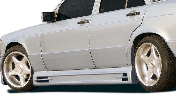Rieger Seitenschweller rechts für Mercedes 190 (W201) ABS schwarz matt (Lackierung erforderlich) Y 00025039