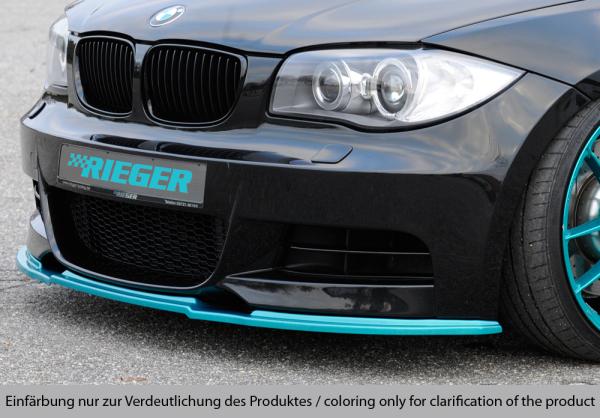 Rieger Spoilerschwert für BMW 1er E82, E88 (182/1C) ABS schwarz matt (Lackierung erforderlich) Y 00035044