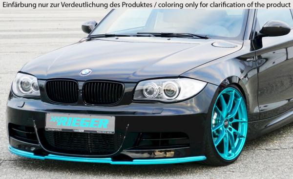 Rieger Spoilerschwert für BMW 1er E82, E88 (182/1C) ABS schwarz matt (Lackierung erforderlich) Y 00035044