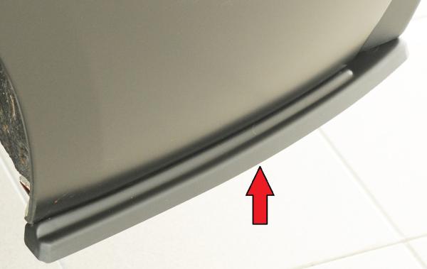 Rieger Heckschürzenansatz seitlich links für BMW 2er F22/ F23 (1C) ABS schwarz matt (Lackierung erforderlich) Y 00035106
