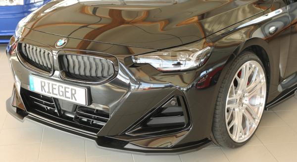 Rieger Spoilerschwert für BMW 2er G42 (G2C) ABS schwarz matt (Lackierung erforderlich) Y 00035111