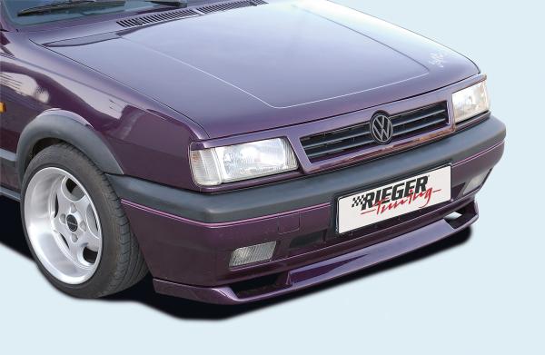 Rieger Spoilerlippe für VW Polo 2/3 ABS schwarz matt (Lackierung erforderlich) Y 00047010
