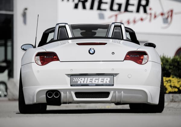 Rieger Heckansatz für BMW Z4 (E85) ABS schwarz matt (Lackierung erforderlich) K 00050512