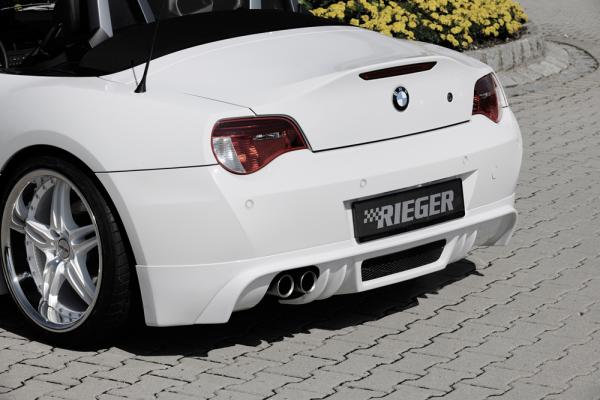 Rieger Heckansatz für BMW Z4 (E85) ABS schwarz matt (Lackierung erforderlich) K 00050517
