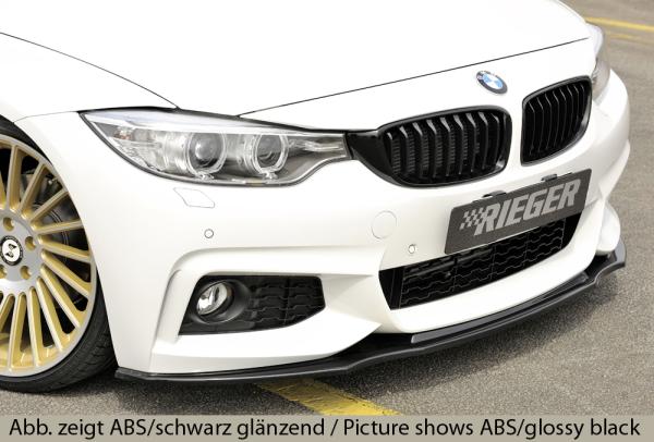Rieger Spoilerschwert für BMW 4er F36 (3C) ABS schwarz matt (Lackierung erforderlich) K 00053470
