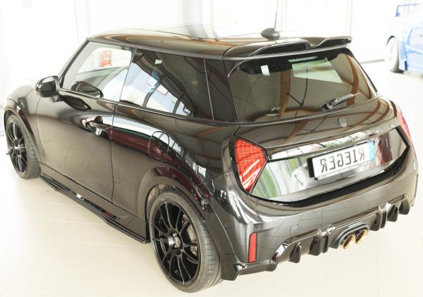 Rieger Seitenschwelleransatz links für Mini Cooper C (FM6/F66/F67) ABS schwarz matt (Lackierung erforderlich) Y 00054003