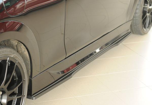 Rieger Seitenschwelleransatz rechts für Mini Cooper C (FM6/F66/F67) ABS schwarz matt (Lackierung erforderlich) Y 00054004
