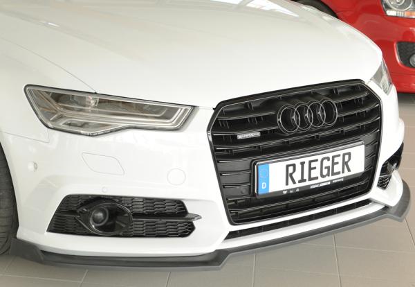 Rieger Spoilerschwert für Audi A6 (4G/C7) ABS schwarz matt (Lackierung erforderlich) Y 00055340