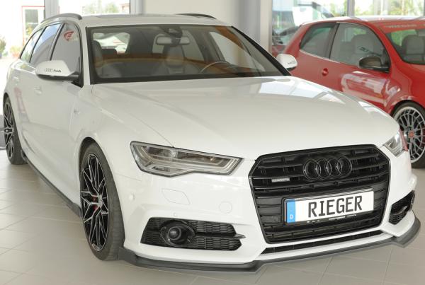 Rieger Spoilerschwert für Audi A6 (4G/C7) ABS schwarz matt (Lackierung erforderlich) Y 00055340