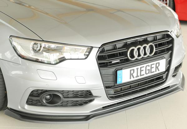 Rieger Spoilerschwert für Audi A6 (4G/C7) ABS schwarz matt (Lackierung erforderlich) Y 00055350