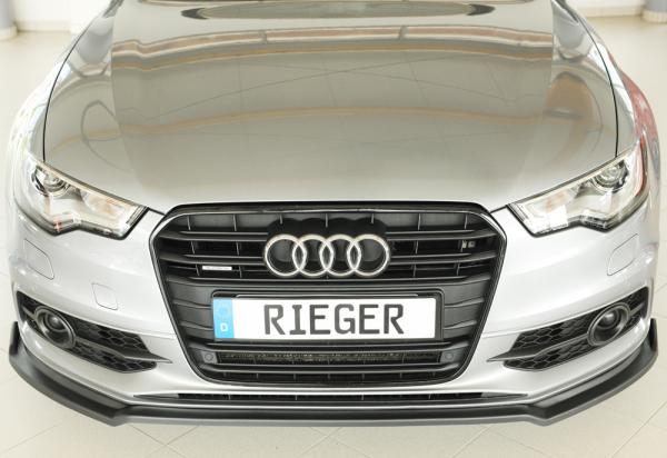 Rieger Spoilerschwert für Audi A6 (4G/C7) ABS schwarz matt (Lackierung erforderlich) Y 00055350