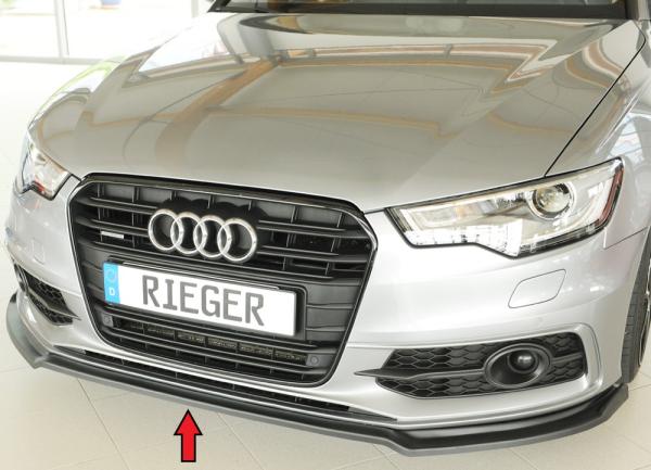 Rieger Spoilerschwert für Audi A6 (4G/C7) ABS schwarz matt (Lackierung erforderlich) Y 00055350