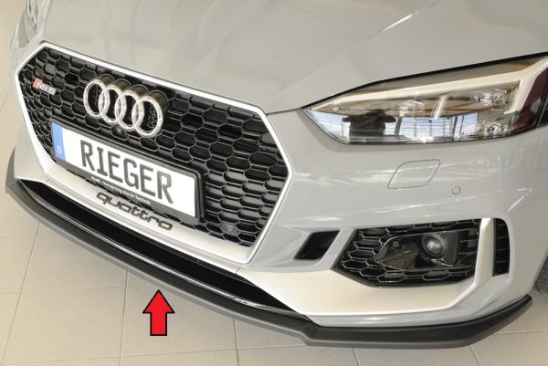 Rieger Spoilerschwert für Audi RS5 (B9/F5) ABS schwarz matt (Lackierung erforderlich) Y 00055484