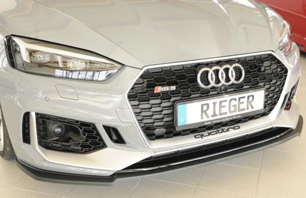 Rieger Spoilerschwert für Audi RS5 (B9/F5) ABS schwarz matt (Lackierung erforderlich) Y 00055484