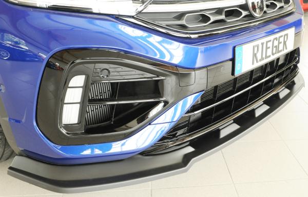Rieger Spoilerschwert nur für R / R-Line für VW T-Roc R (A1) ABS schwarz matt (Lackierung erforderlich) Y 00059100