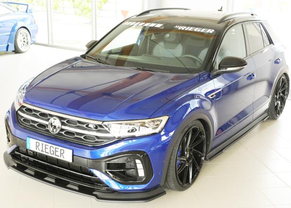 Rieger Spoilerschwert nur für R / R-Line für VW T-Roc R (A1) ABS schwarz matt (Lackierung erforderlich) Y 00059100