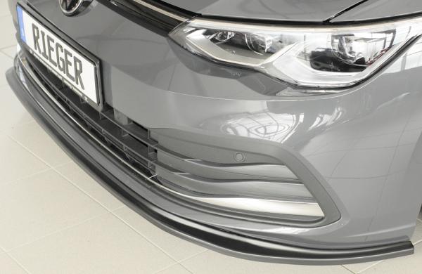 Rieger Spoilerschwert für VW Golf 8 ABS schwarz matt (Lackierung erforderlich) Y 00059600