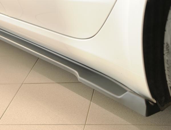 Rieger Seitenschwelleransatz links für originale Seitenschweller für Tesla Model 3 (06/2018–09/2023 bis Facelift, ab 10/2023 Facelift, alle Modelle inkl. Performance) – ABS, inkl. Gutachten