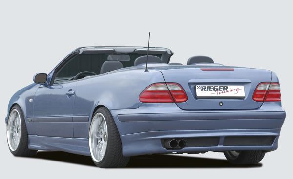 Rieger Seitenschweller links für Mercedes CLK (W208) ABS schwarz matt (Lackierung erforderlich) Y 00071003