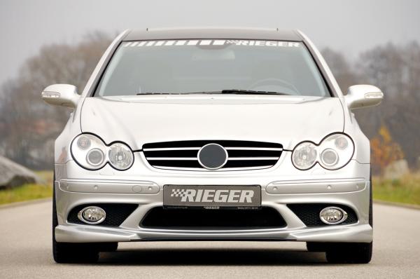 Rieger Spoileransatz für Mercedes CLK (W209) ABS schwarz matt (Lackierung erforderlich) Y 00071010