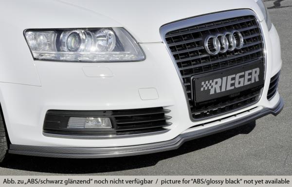 Rieger Spoilerschwert (GBL-55330) für Audi A6 (4F) Glossy schwarz glänzend Y 00088034