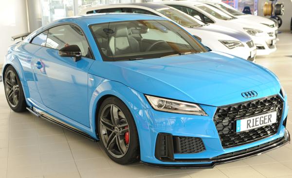 Rieger Spoilerschwert für Audi TT (8J-FV/8S) Glossy schwarz glänzend Y 00088188