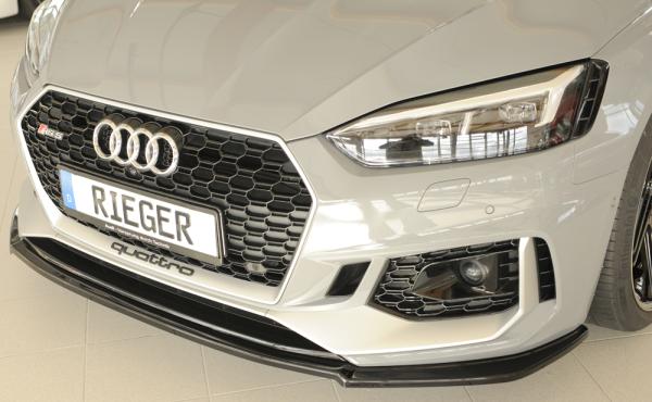 Rieger Spoilerschwert für Audi RS5 (B9/F5) Glossy schwarz glänzend Y 00088202