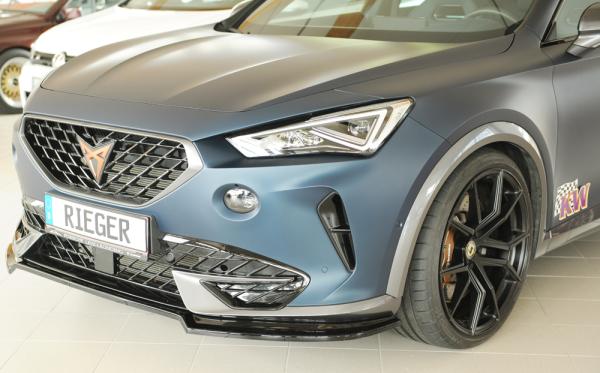 Rieger Spoilerschwert für Cupra Formentor (KM) 07/2020–06/2024 – schwarz glänzend – ABS, inkl. ABE – nicht für VZ5