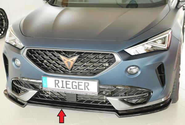 Rieger Spoilerschwert für Cupra Formentor (KM) 07/2020–06/2024 – schwarz glänzend – ABS, inkl. ABE – nicht für VZ5