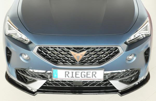 Rieger Spoilerschwert für Cupra Formentor (KM) 07/2020–06/2024 – schwarz glänzend – ABS, inkl. ABE – nicht für VZ5