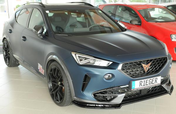 Rieger Spoilerschwert für Cupra Formentor (KM) 07/2020–06/2024 – schwarz glänzend – ABS, inkl. ABE – nicht für VZ5