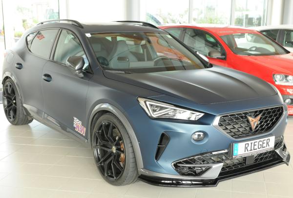Rieger Spoilerschwert für Cupra Formentor (KM) 07/2020–06/2024 – schwarz glänzend – ABS, inkl. ABE – nicht für VZ5