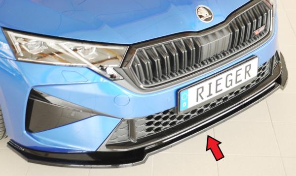 Rieger Spoilerschwert für Skoda Octavia RS (NX) Glossy schwarz glänzend Y 00088403