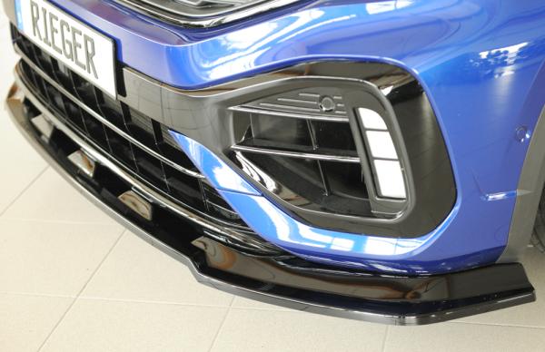 Rieger Spoilerschwert nur für R / R-Line für VW T-Roc R (A1) Glossy schwarz glänzend Y 00088404