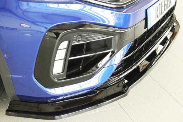Rieger Spoilerschwert nur für R / R-Line für VW T-Roc R (A1) Glossy schwarz glänzend Y 00088404
