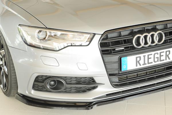Rieger Spoilerschwert für Audi A6 S6 (4G/C7) Glossy schwarz glänzend Y 00088452