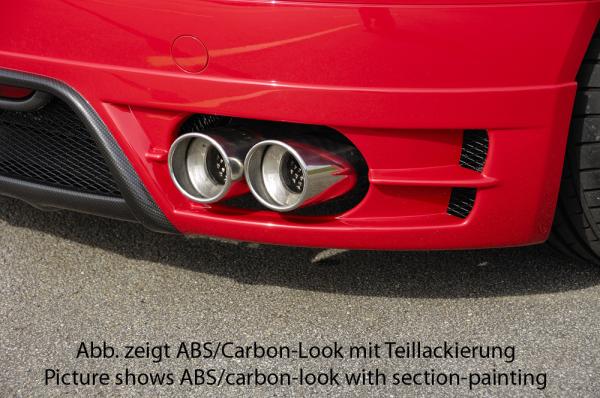 Rieger Heckansatz für Audi TT (8J) Carbon Look glänzend K 00099050