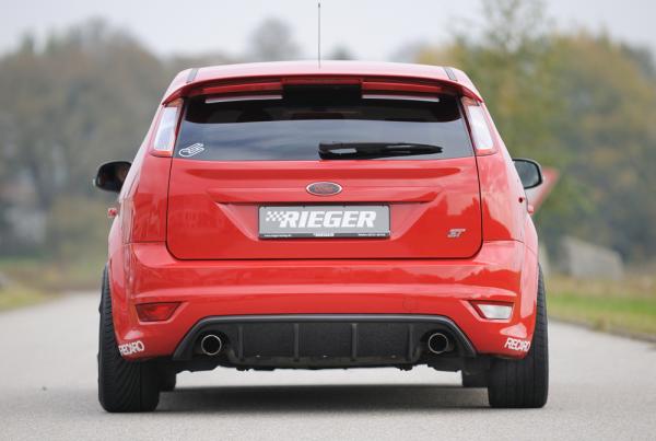 Rieger Heckeinsatz für Ford Focus 2 ST Carbon Look glänzend Y 00099118