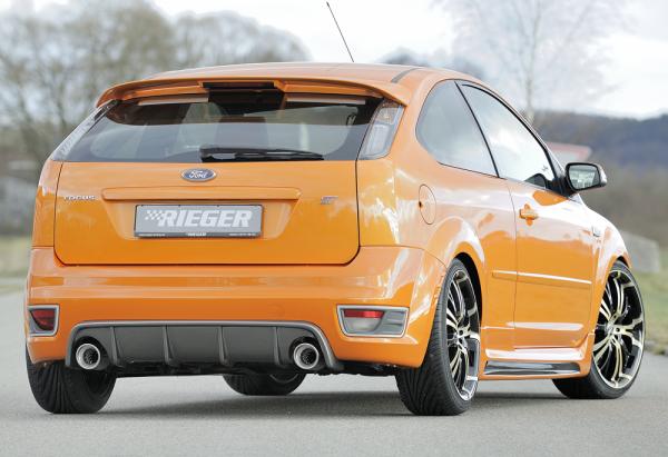 Rieger Heckeinsatz für Ford Focus 2 ST Carbon Look glänzend Y 00099252
