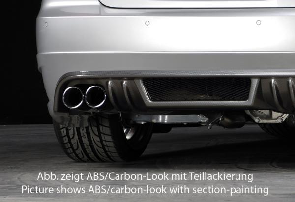 Rieger Heckansatz für BMW 3er E92/E93 Carbon Look glänzend K 00099569