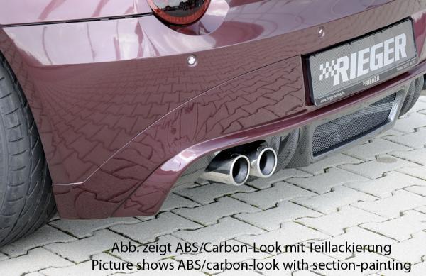 Rieger Heckansatz für BMW Z4 (E85) Carbon Look glänzend K 00099853