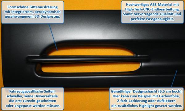 RDX Seitenschweller für AUDI A3 8L "GT-Race"
