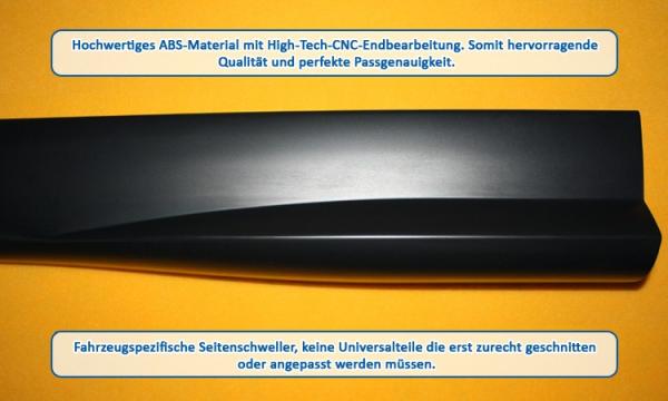 RDX Seitenschweller für FIAT Bravo & Brava (182) "Turbo-R"