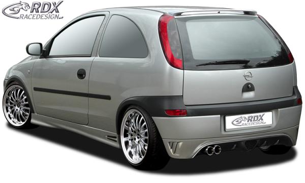 RDX Heckansatz für OPEL Corsa C Heckschürze Heck