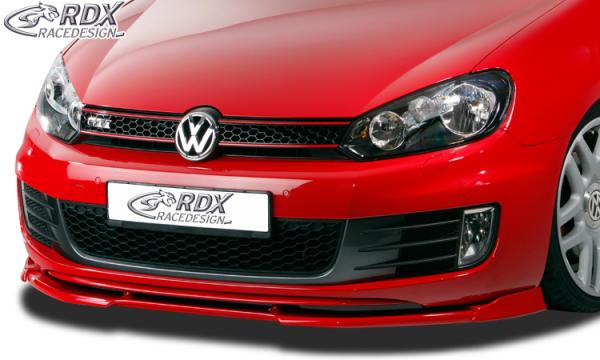 RDX Frontspoilerlippe VARIO-X für VW Golf 6 GTD, GTI Frontlippe Front Ansatz Vorne Spoilerlippe