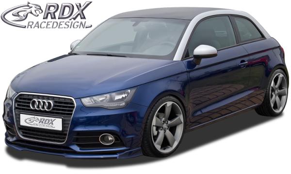 RDX Frontspoilerlippe VARIO-X für AUDI A1 8X & A1 8XA Sportback (-01/2015, nicht S-Line) Frontlippe Front Ansatz Vorne Spoilerlippe