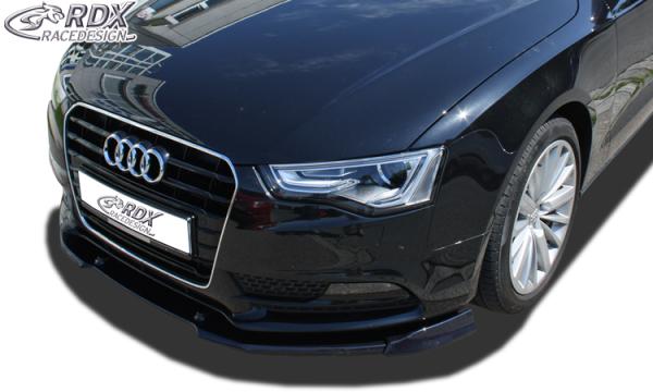 RDX Frontspoilerlippe VARIO-X für AUDI A5 2011+ (Coupe + Cabrio + Sportback, Normale Frontstoßstange) Frontlippe Front Ansatz Vorne Spoilerlippe