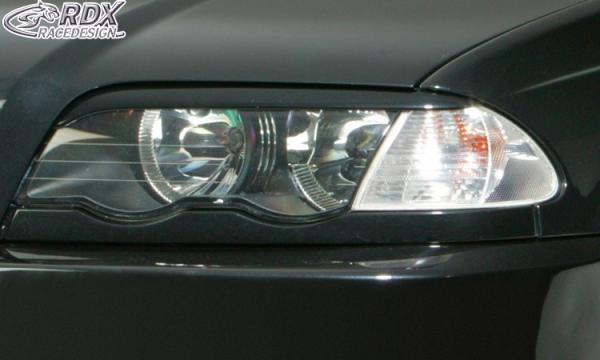 RDX Scheinwerferblenden für BMW E46 Limo / Touring (-2002) Böser Blick